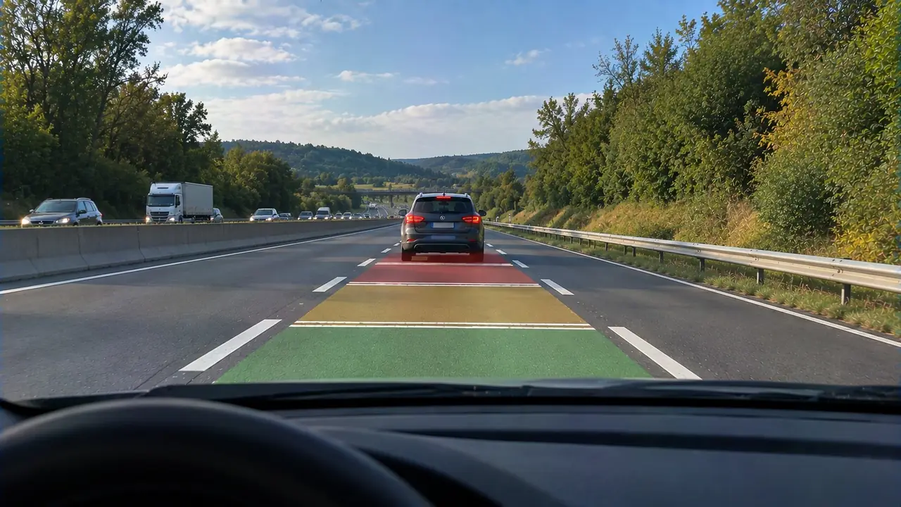 Situation de la question : Avant même de freiner, mon temps de réaction est d’environ