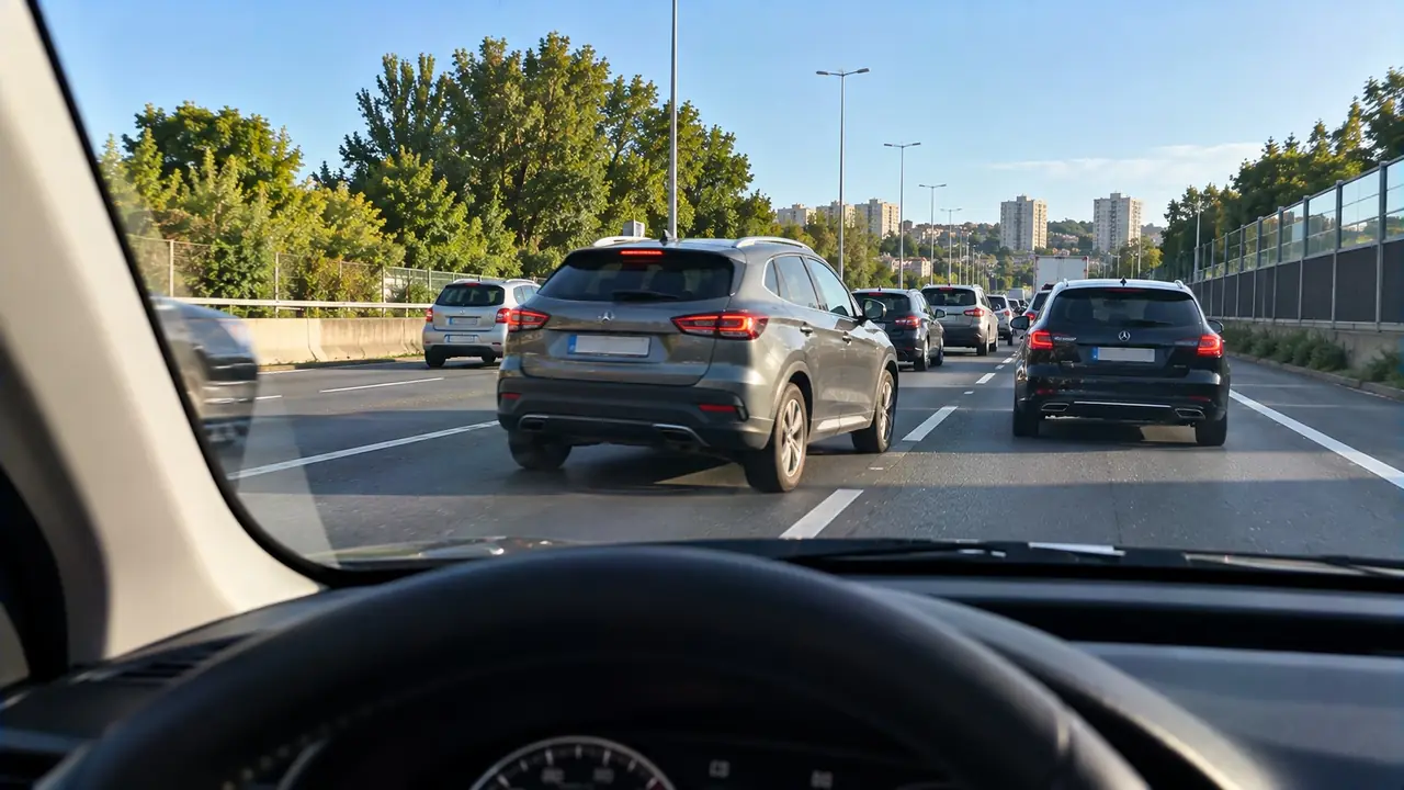 Situation de la question : Je change de voie sans clignotant
