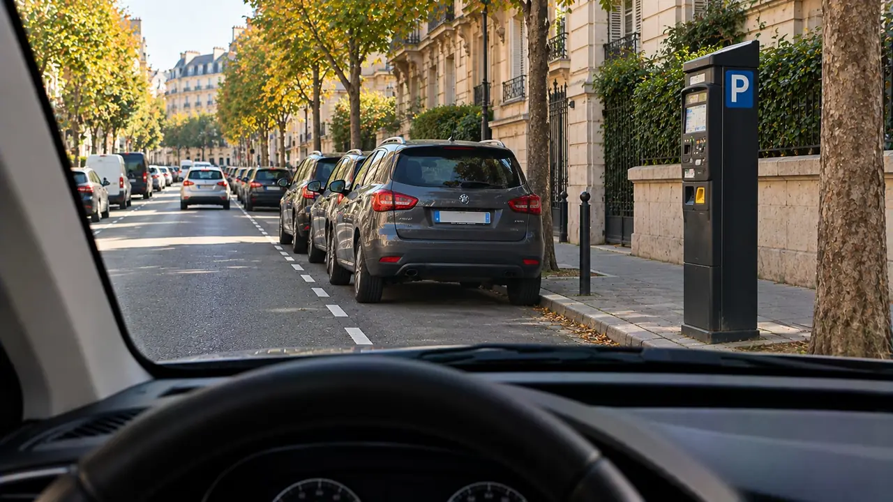Situation de la question : Je paie pour la durée de mon stationnement