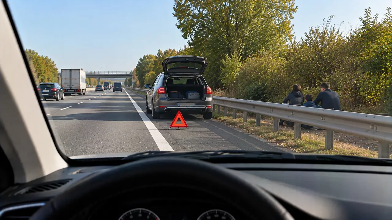 Situation de la question : J’appelle les secours debout sur la chaussée