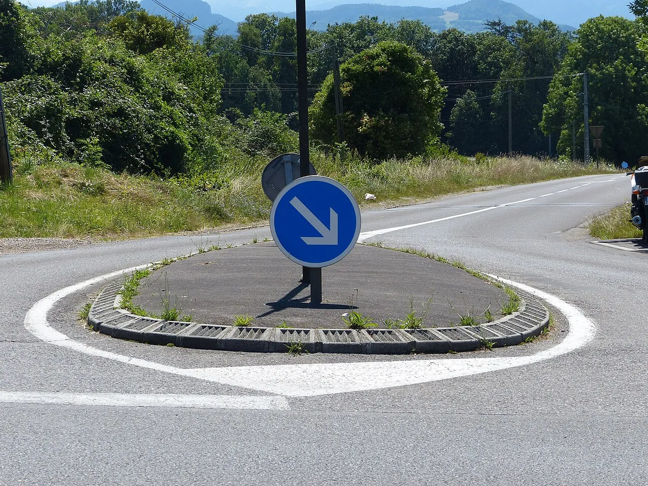 Situation de la question : Je peux contourner par la droite