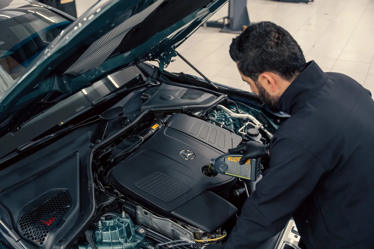 Situation de la question : Au garage, la collecte de l’huile de vidange est assurée