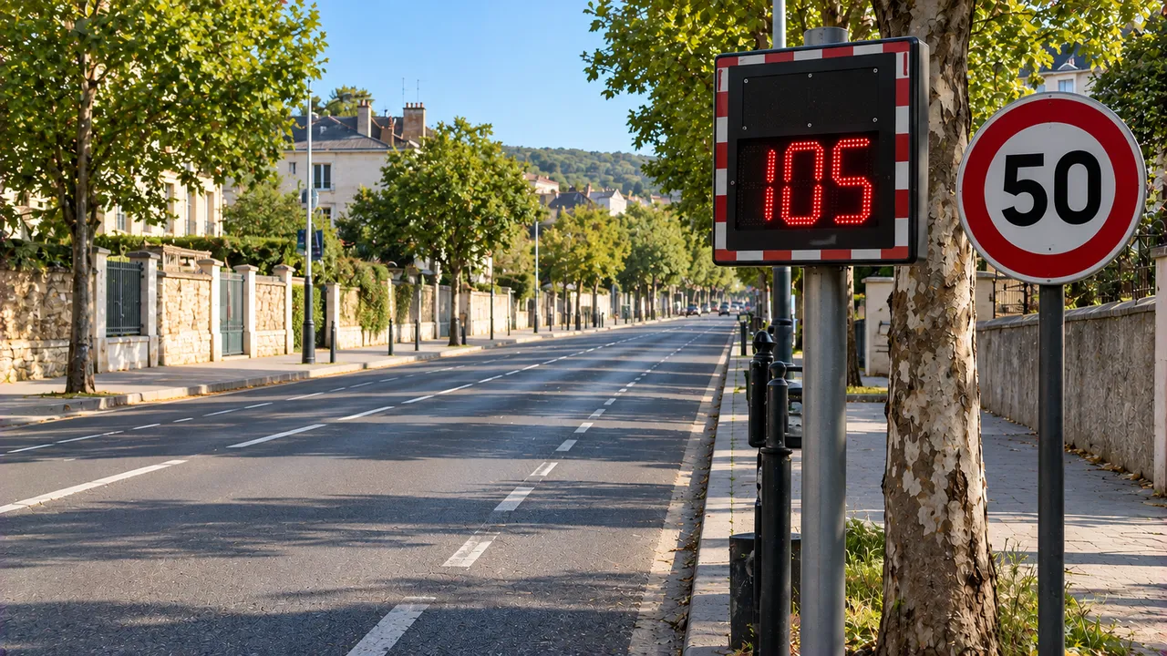 Situation de la question : Je roule à plus de 50 km/h au-dessus de la limite. C’est très grave