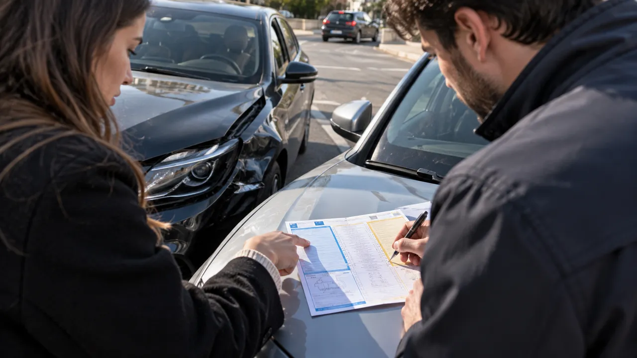 Situation de la question : Après un accident, indemne, je commence par