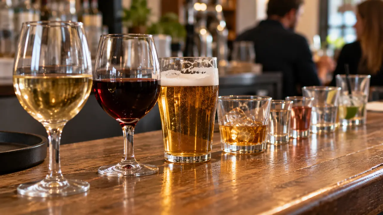 Situation de la question : Plusieurs verres dans la soirée