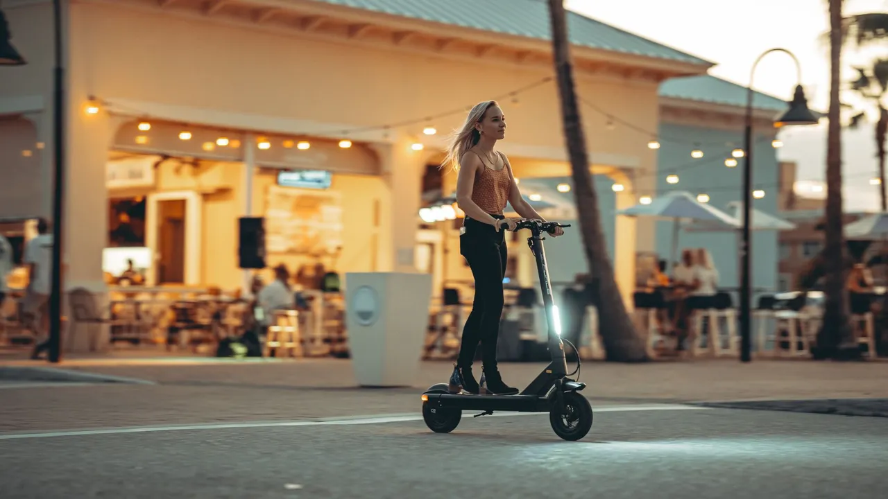 Situation de la question : La nuit, une trottinette doit avoir
