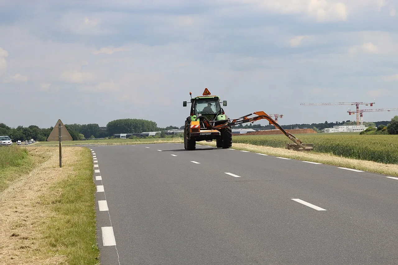 Situation de la question : Pour dépasser ce tracteur, j’ai besoin d’une bonne visibilité